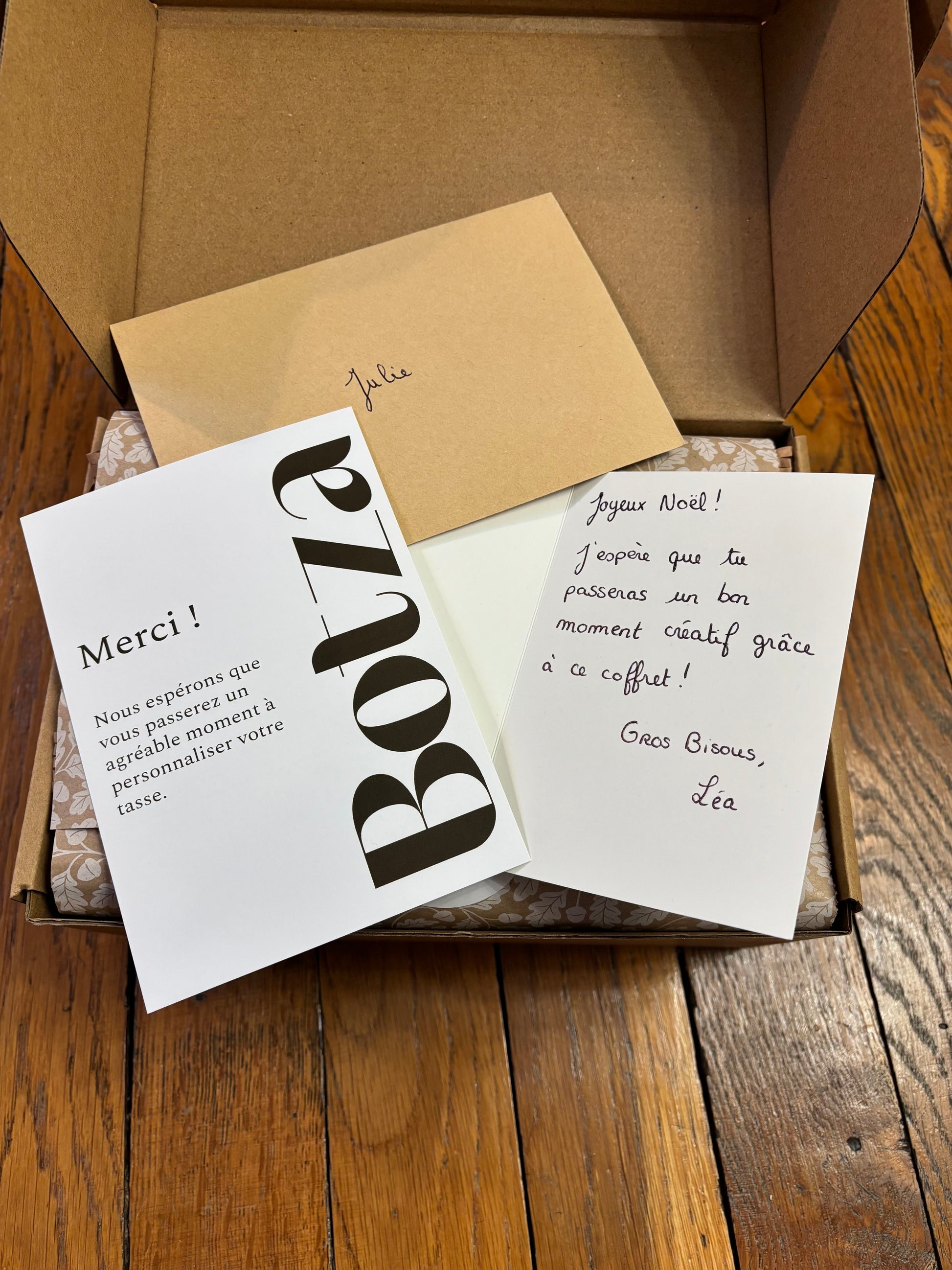 Ajouter un message personnalisé